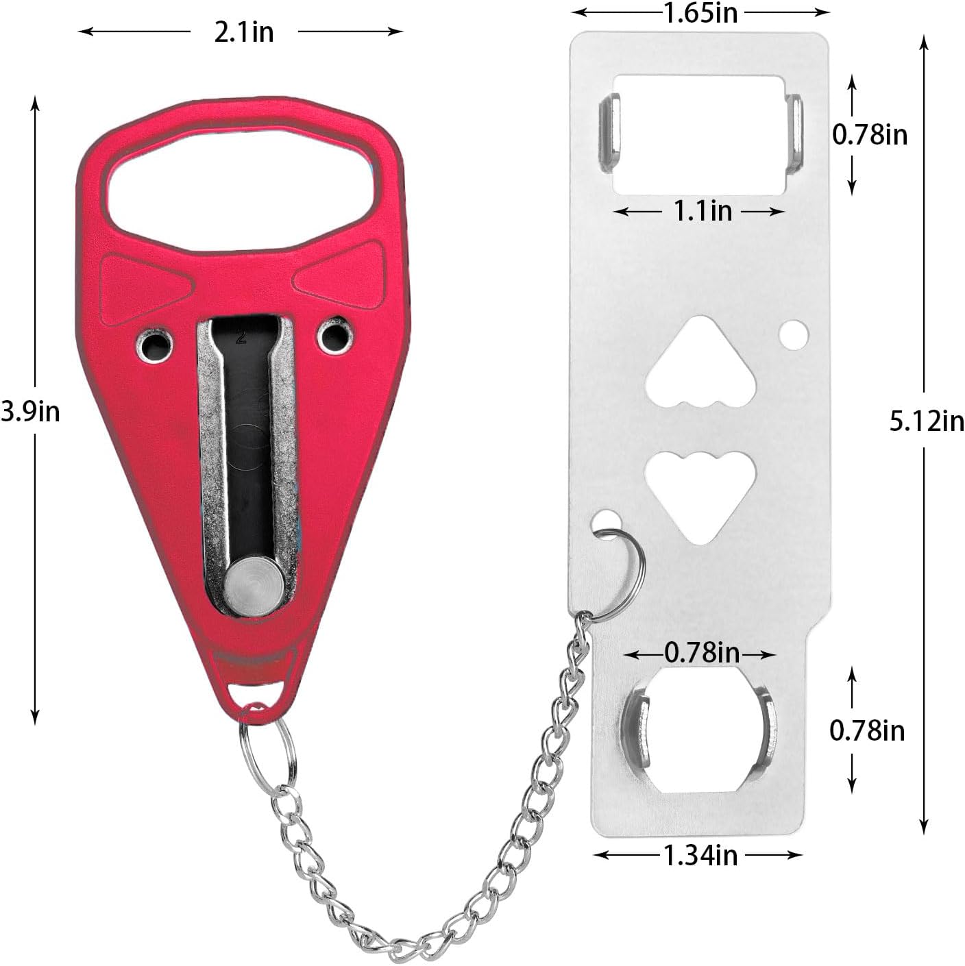Portable Door Lock for Travel